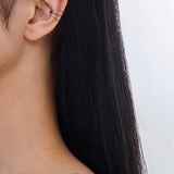 MARLEY Silver Ear Cuff in Spring Design - 925 Silver