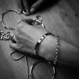 AELIS Silber Cooler Armreif/Armband aus 925er Sterlingsilber