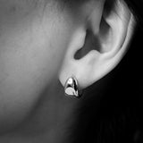 Boucles d'oreilles/créoles GATHI en argent sterling 925