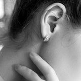 Boucles d'oreilles/créoles GATHI en argent sterling 925