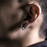 Boucle d'oreille ALEXIS, noircie