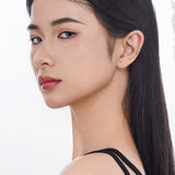 MARLEY Silver Ear Cuff in Spring Design - 925 Silver