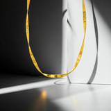 AINALIE Collier élégant en or massif 925