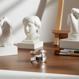 PERLA Silberner Designring – 2‑Layer Vintage Stil – 925 Sterling Silber