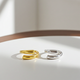 Bague ouverte CATHY en or – Argent 925