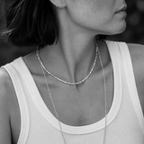 LAUREN Necklace in 925 Sterling Silver – Naturalistic Shard Design