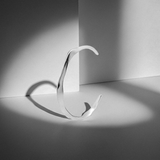 'Enid' silver bangle made of 925 sterling silver