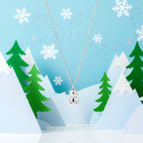 FORMOSA Halskette 925 Sterling Silber – Teddybär Anhänger