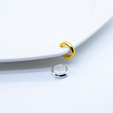 Boucle d'oreille angulaire APRIL en argent 925