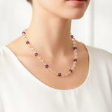 LESLEY Collier en cristal ludique