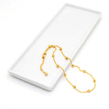 AMITY Gold Necklace | Elegant Necklace with Beads 925
