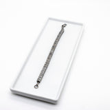 Bracelet AARON Statement, noirci