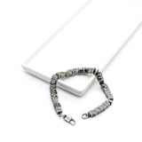 Bracelet AARON Statement, noirci