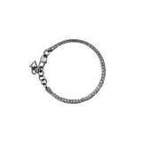 Bracelet ABRAHAM noirci en argent 925