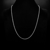 CORNELIA classic necklace in 925 sterling silver, 510 mm