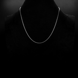APPHIA Handgefertigte feine Kette, 925er Sterlingsilber