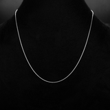 APPHIA Handgefertigte feine Kette, 925er Sterlingsilber