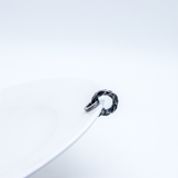 Boucle d'oreille ALEXIS, noircie