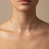 ANTOINETTE Lässiger Halsreif aus 925er Sterlingsilber