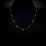 AMITY Gold Necklace | Elegant Necklace with Beads 925