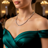 ALDIS Silver Necklace | Multi-layered 925 Sterling Silver Design Necklace