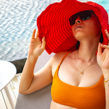 MADELYNN S925 Kette mit leuchtendem Cocktail-Anhänger GOLD