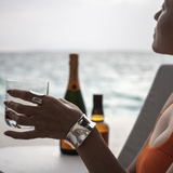 Bracelet large AMANDA en argent 925 – finition brillante