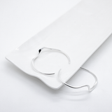 Jonc/bracelet IWA S925 avec contour abstrait