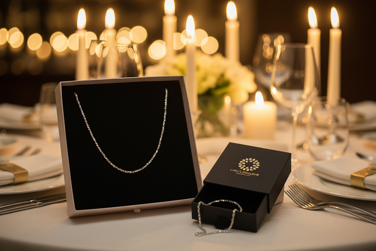 LAUREN Splitter Halskette aus 925 Sterling Silber – Produktdetail