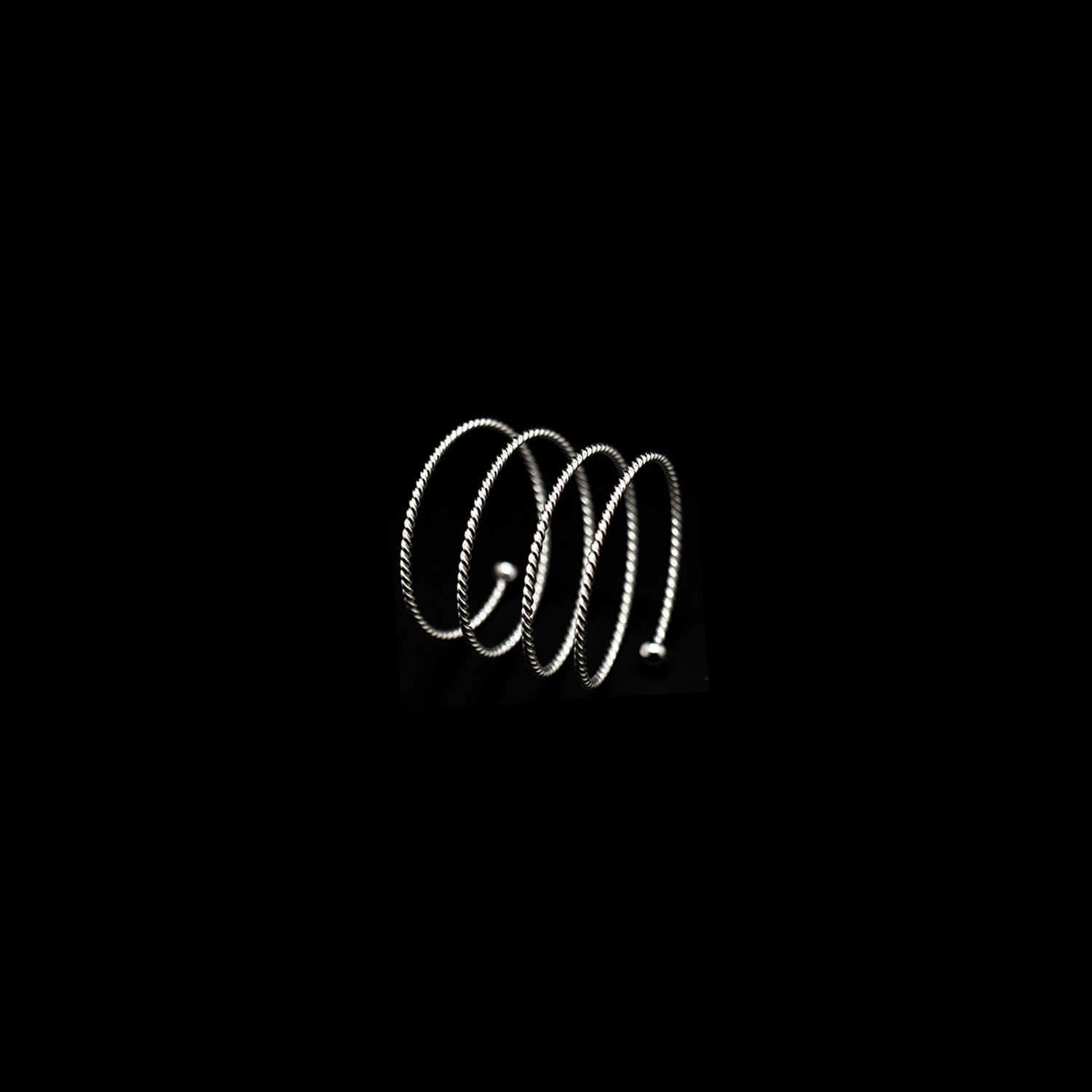VIEDMA Spring Ring in 925 Sterling Silver – Light, Resilient & Suitable for Everyday Wear