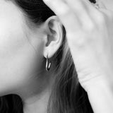 Boucles d'oreilles à crochet CHUARI en argent sterling 925