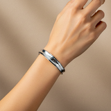 JAMEO Shiny bangle made of solid 925 sterling silver