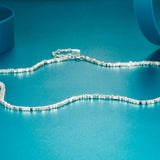LAUREN Splitter Necklace in 925 Sterling Silver – Subtle design for your look