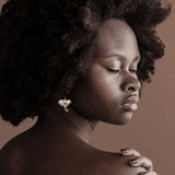 Boucles d'oreilles créoles en argent AMARIS avec pendentif animal – éléphant