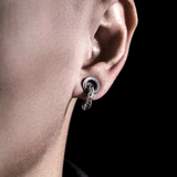 Boucle d'oreille ALEXIS, noircie