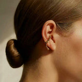 JANET Gold Ear Cuff Knot | 925 Silver